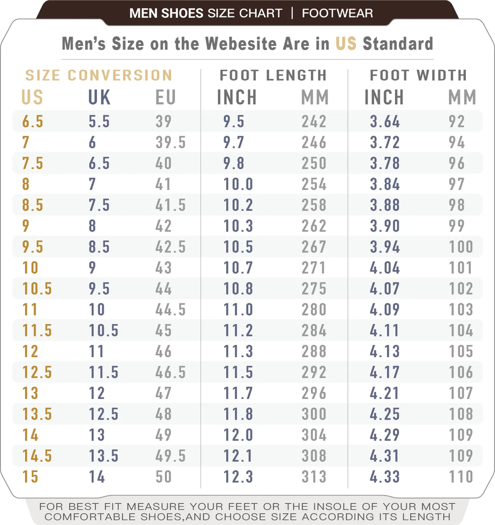 Men’s Leather Work Chukka Boots, Hand-Stitched Lace-Up Ankle Boots with Waterproof Lining, Non-Slip/Oil-Resistant Sole, Arch Support